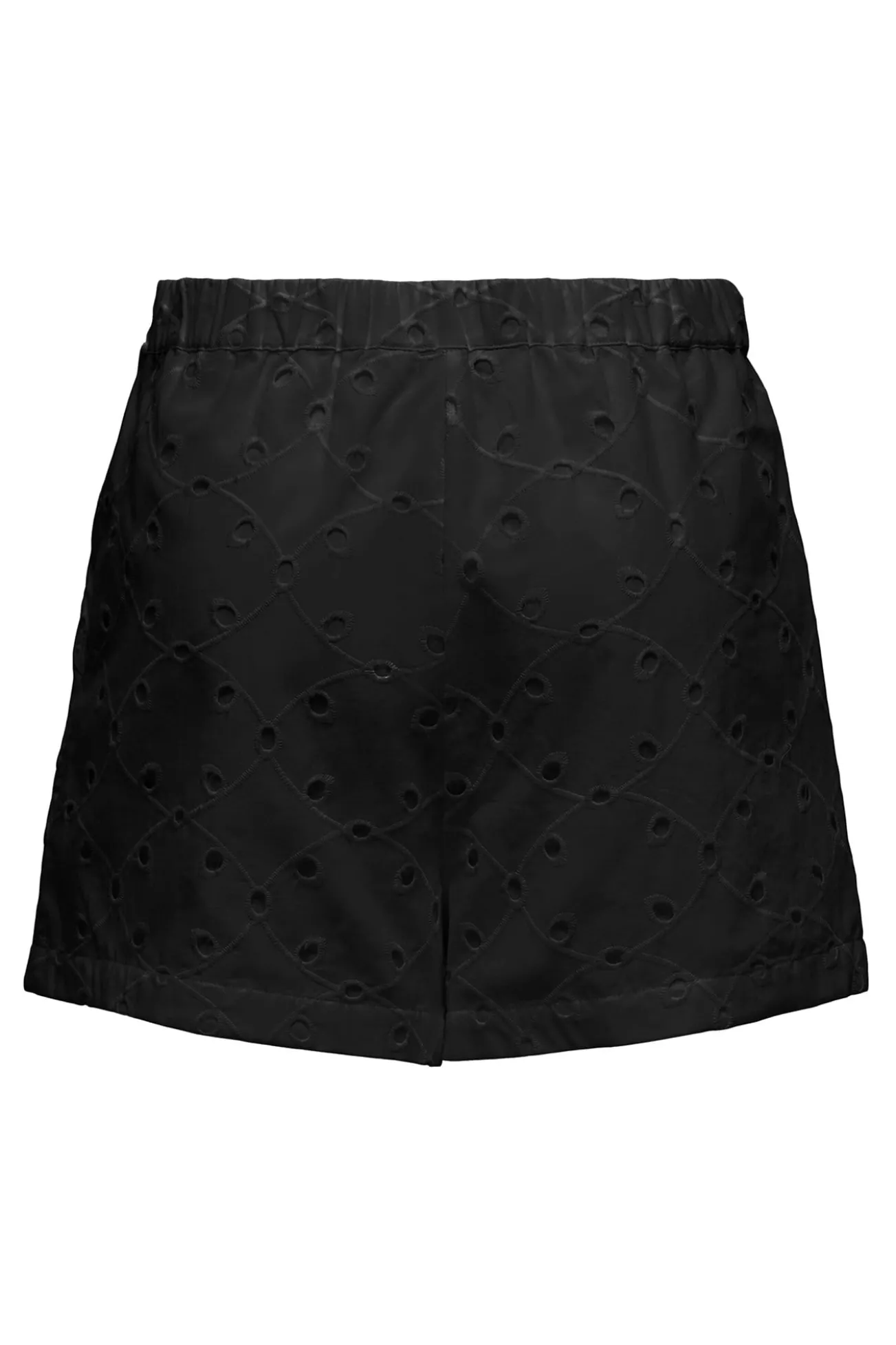 Bermuda com bordado perfurado