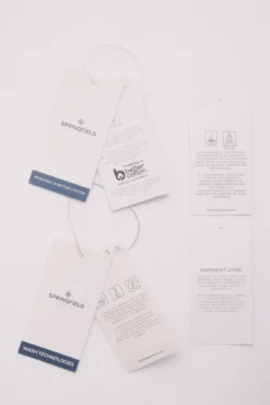 Bermuda cor lavada slim fit