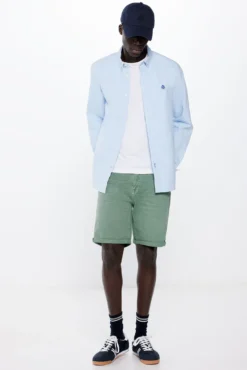 Bermuda cor slim fit