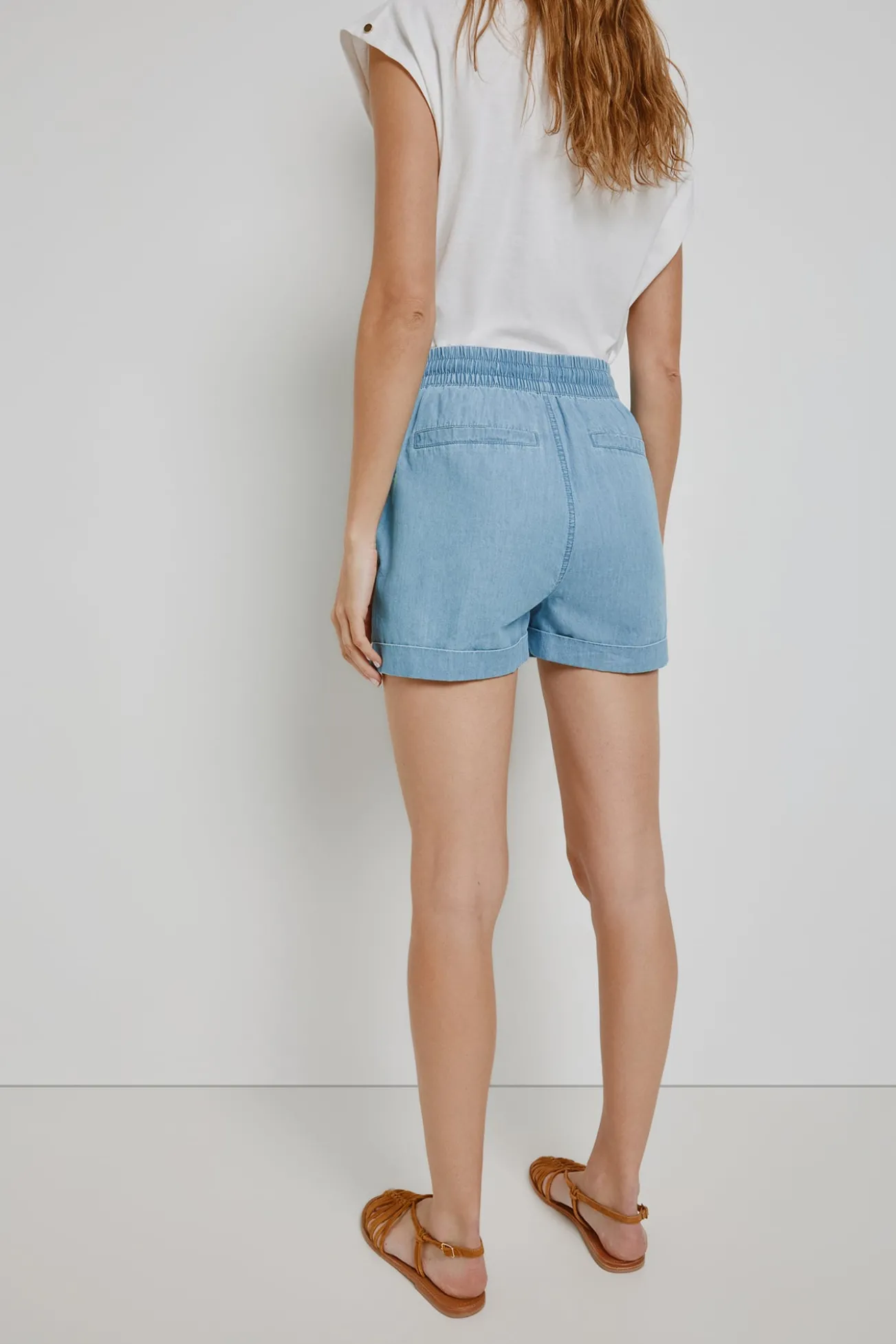 Bermuda jeans regular fit