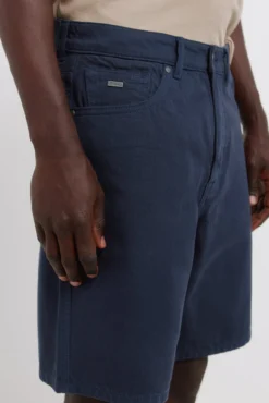Bermudas 5 bolsos lavagem straight fit