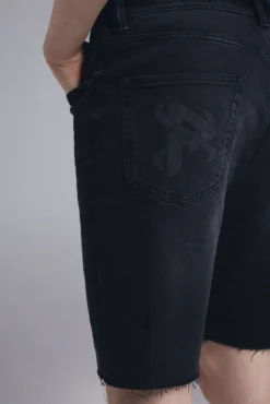 Bermudas de ganga skinny pretas Pedri x Springfield