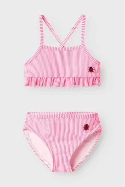 Biquíni de menina com detalhe