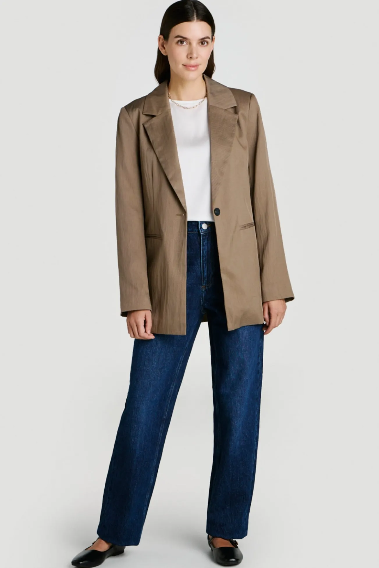 Blazer abotoado