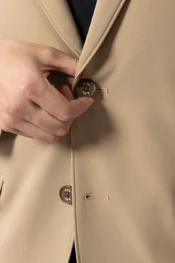 Blazer cinza clássico ultraleve