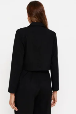 Blazer com glitter maternity