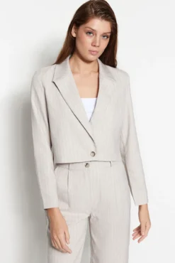 Blazer curto