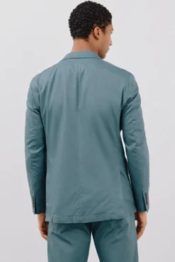 Blazer de algodão e linho