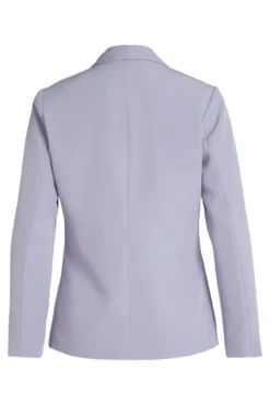 Blazer de manga comprida corte clássico