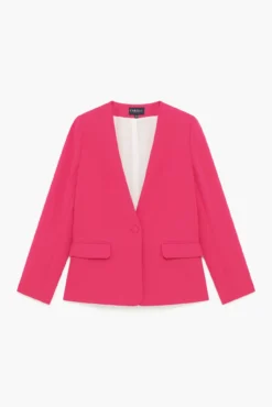 Blazer sem lapela