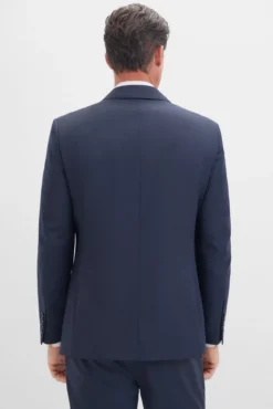 Blazer trespassado duplo slim fit