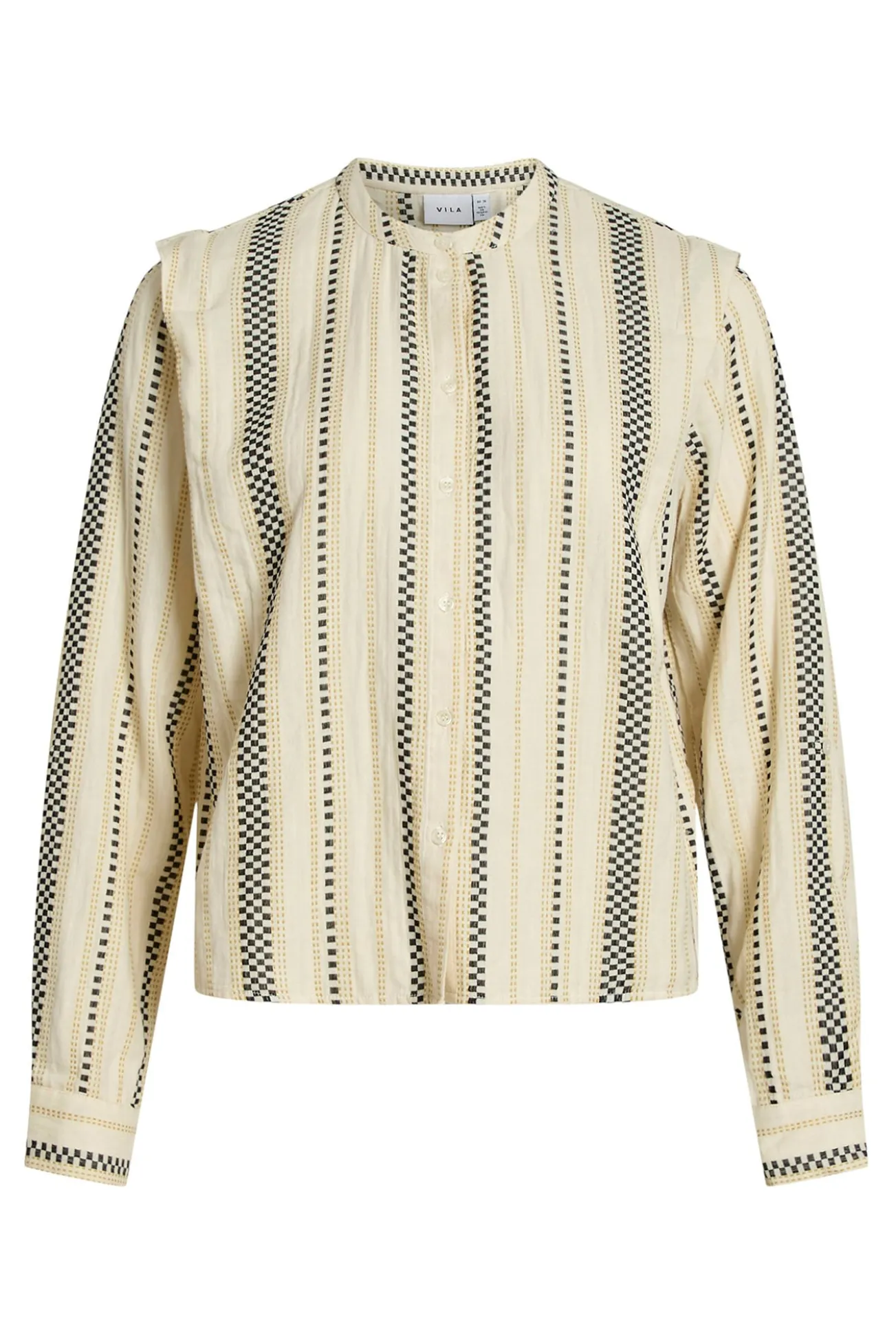 Blusa com bordado de algodão
