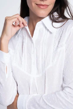 Blusa de amamentação Plumeti