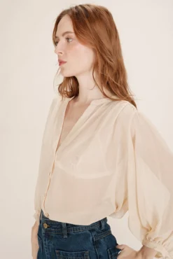 blusa de lurex