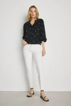 Blusa de manga comprida