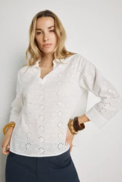 Blusa de manga comprida