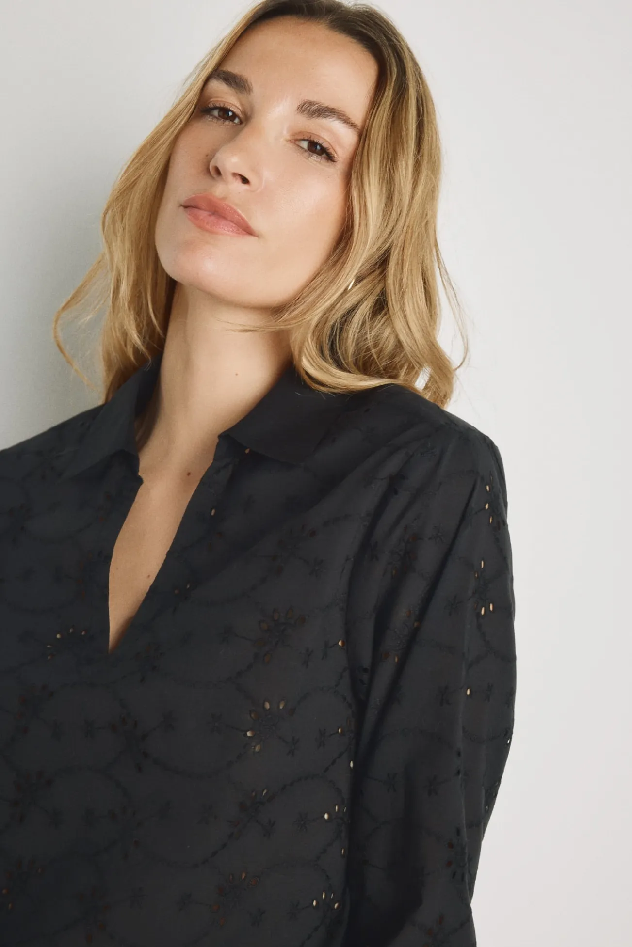 Blusa de manga comprida