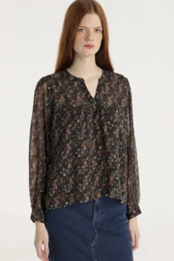 Blusa de manga comprida