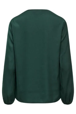 Blusa de manga comprida com punhos elásticos
