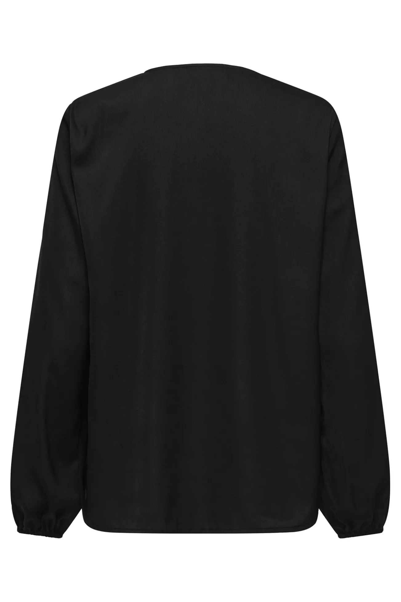 Blusa de manga comprida com punhos elásticos