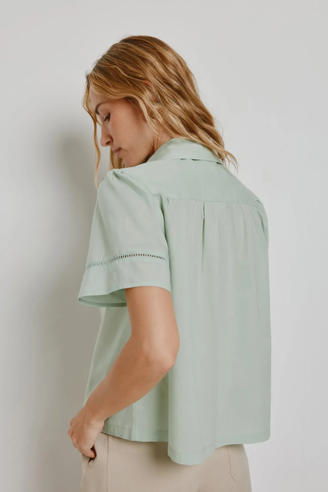 Blusa de manga curta