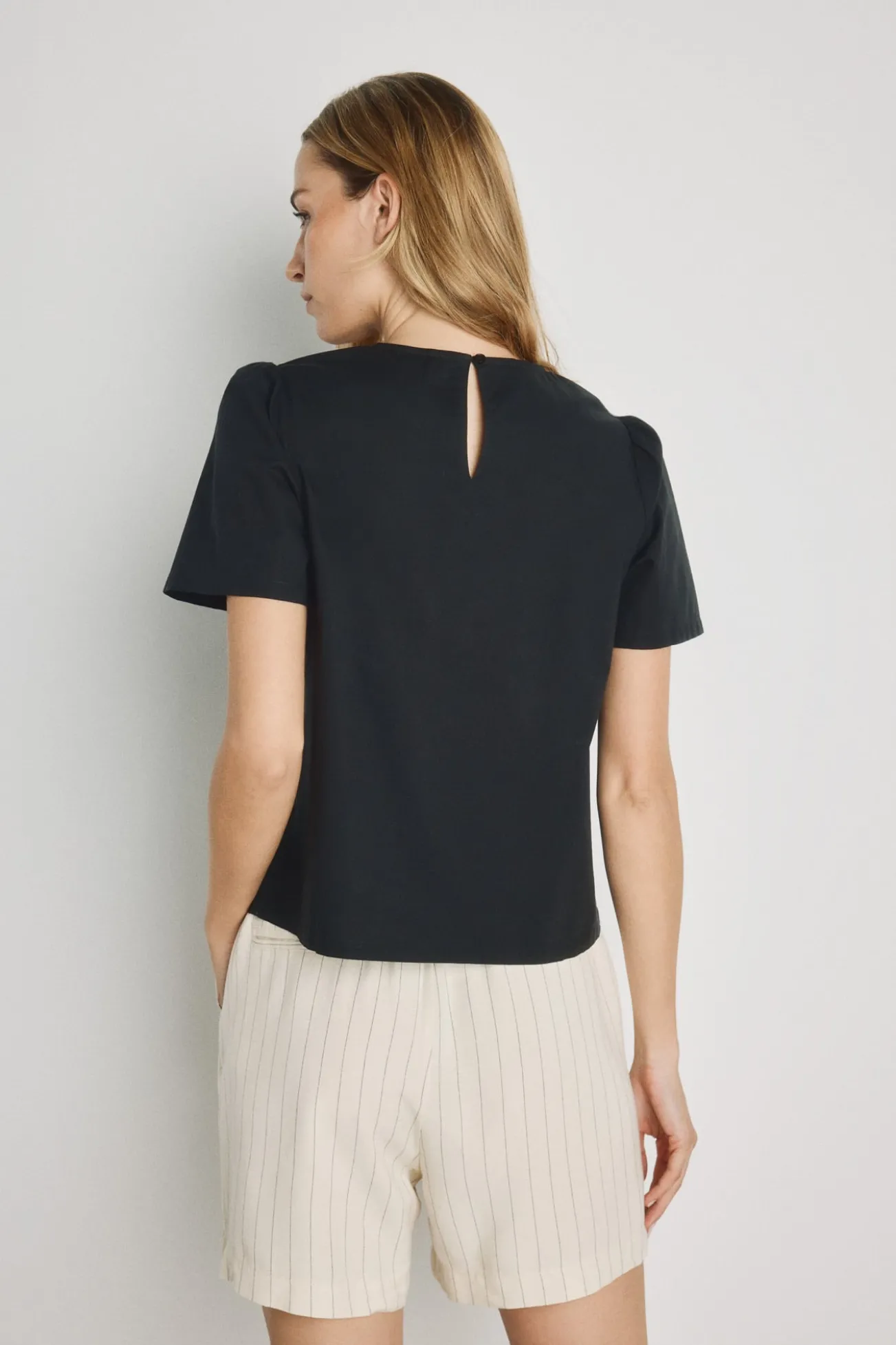 Blusa de manga curta
