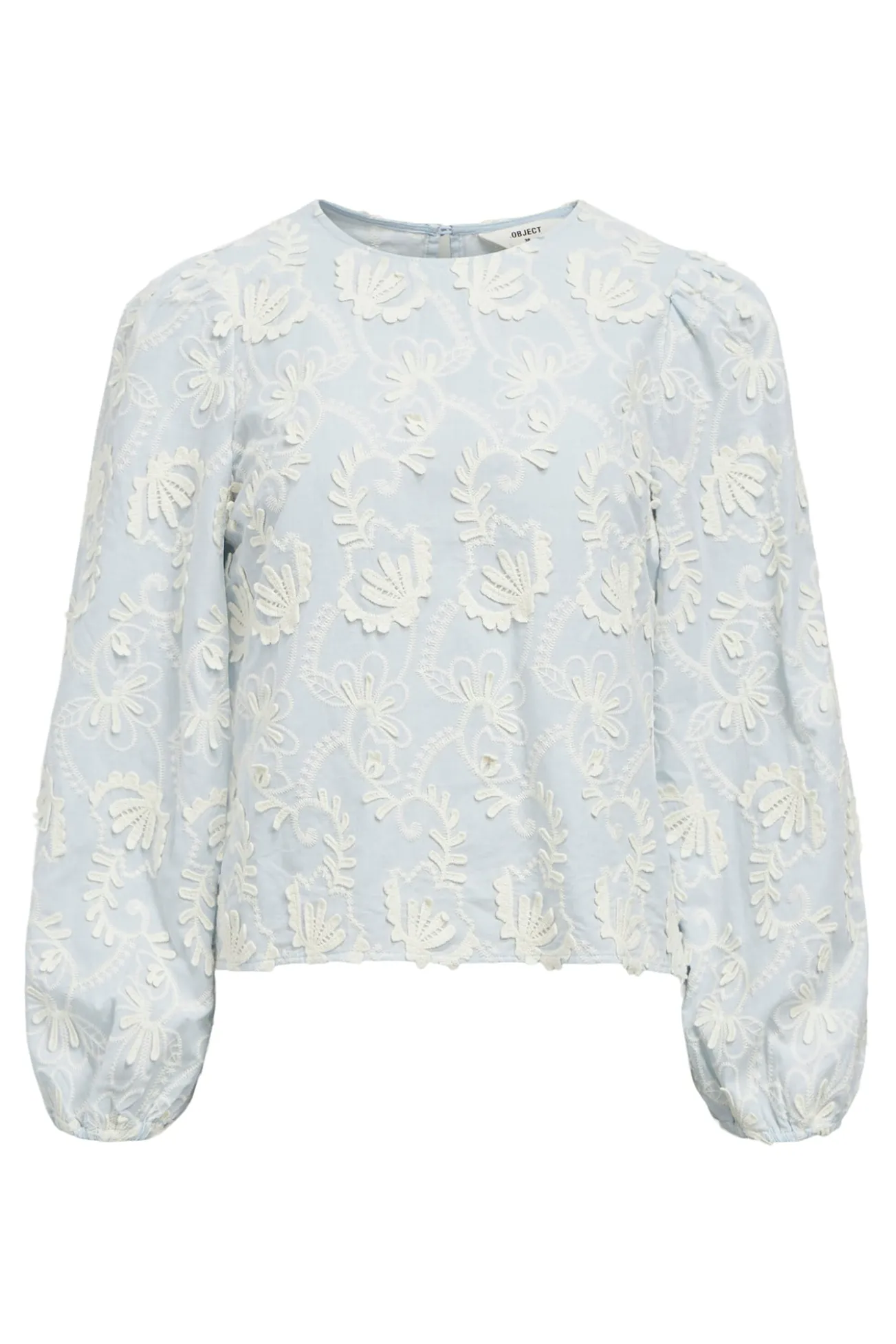 Blusa de tecido bordado