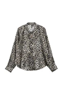 Blusa efeito cetim
