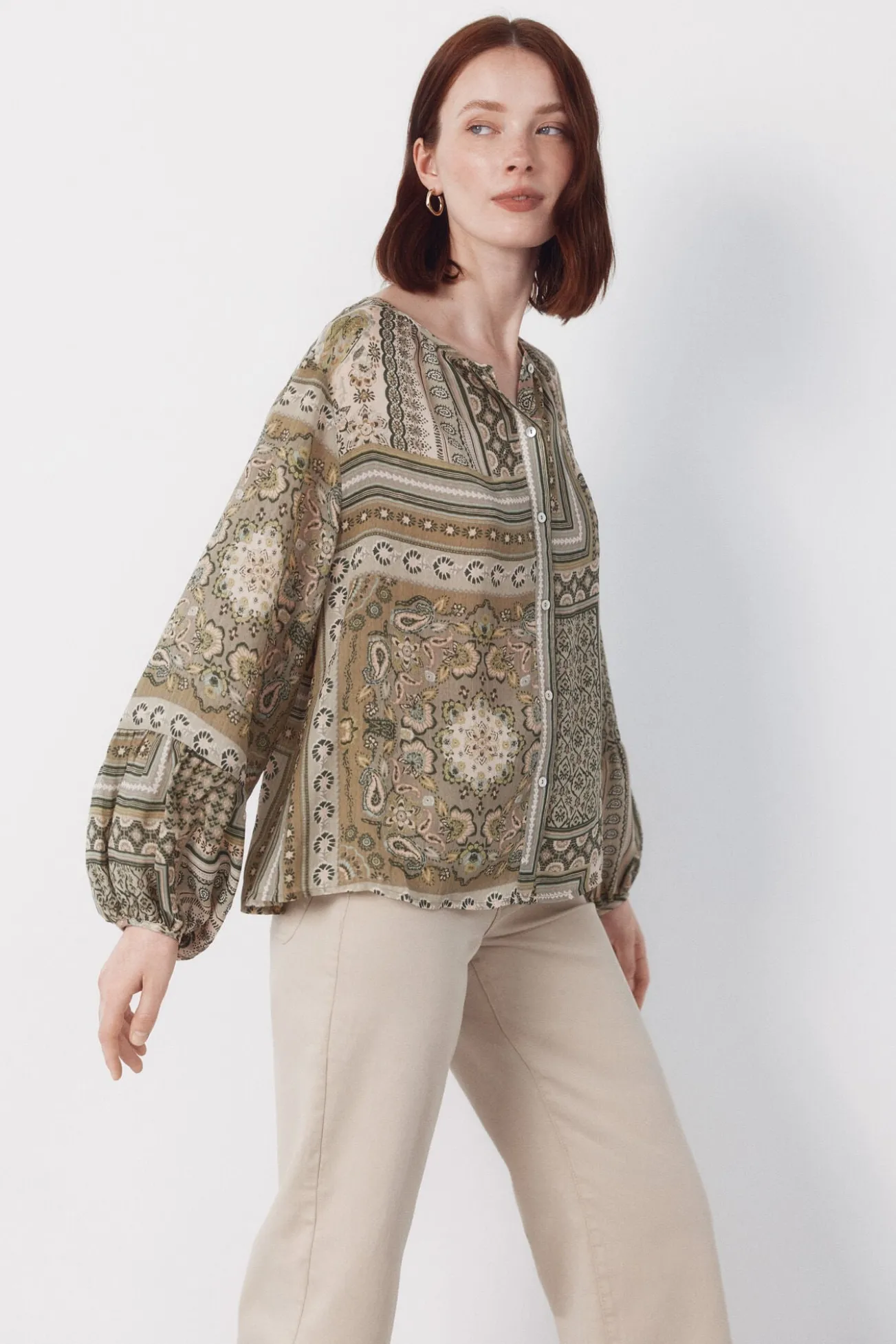 Blusa estampada