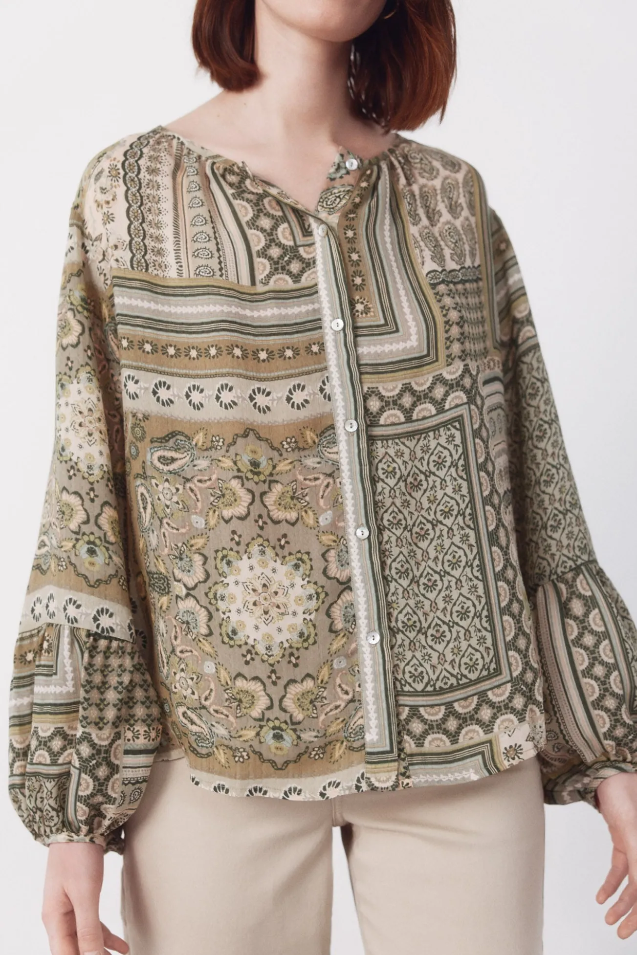 Blusa estampada