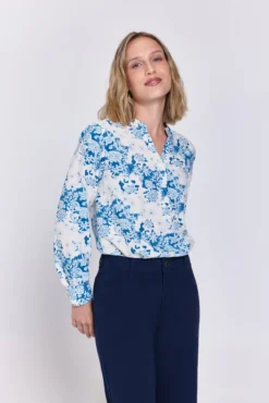 Blusa florescente