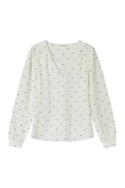 Blusa fluída lúrex