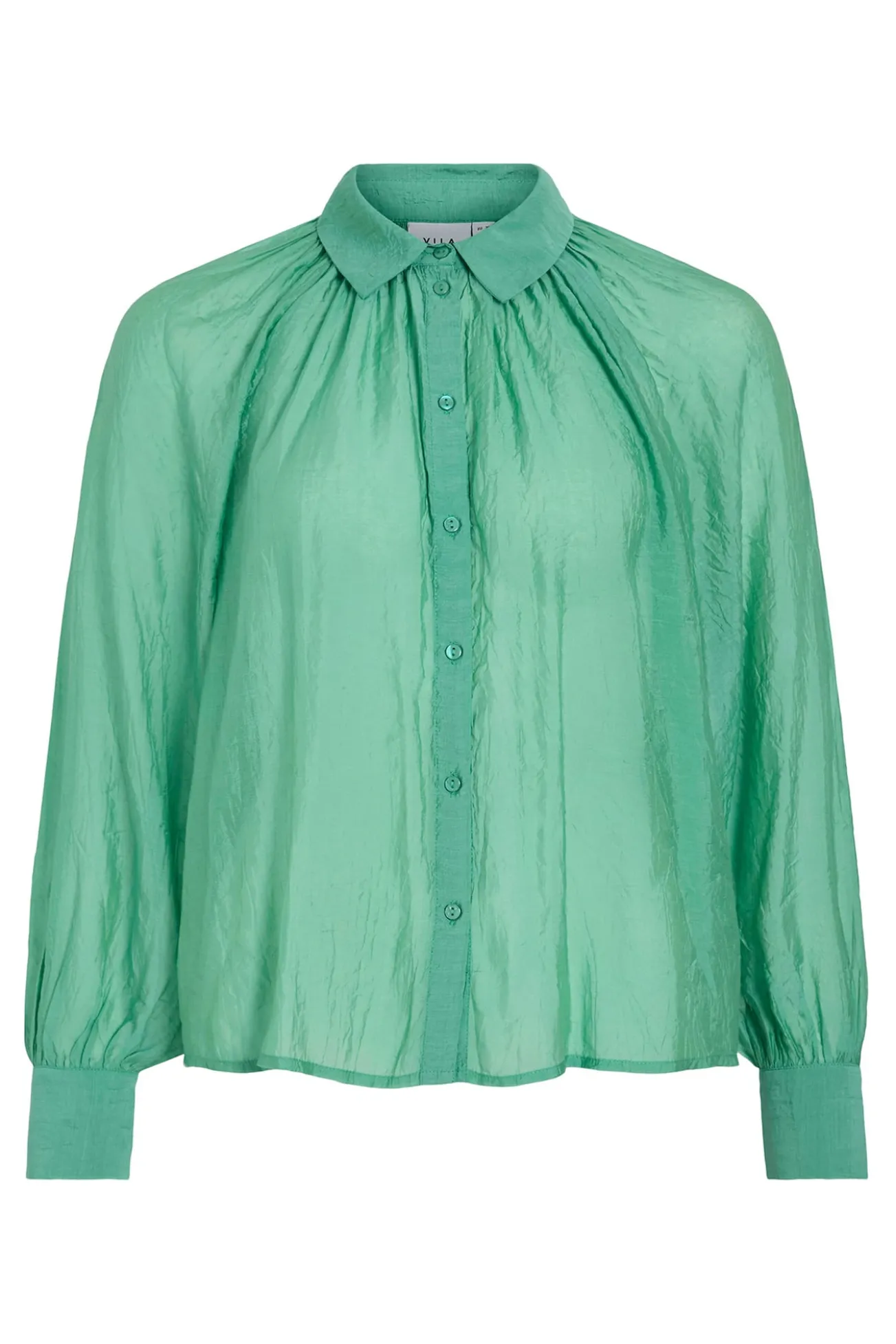 Blusa manga comprida abalonada
