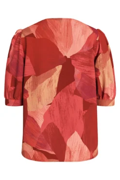 Blusa manga 2/4 com viscose