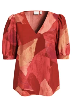 Blusa manga 2/4 com viscose