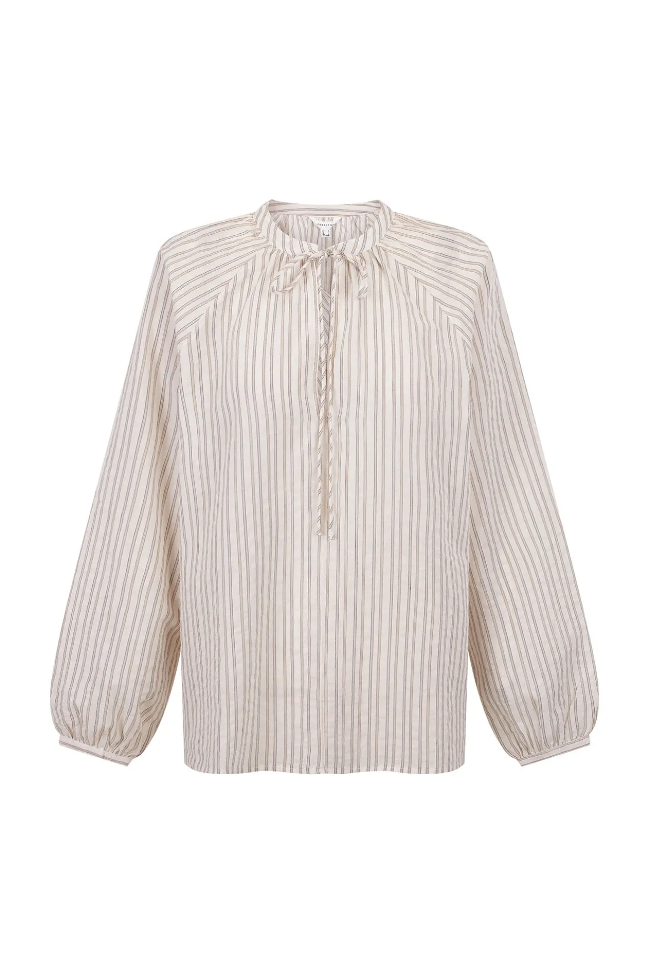 Blusa riscas de cordão