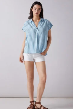 Blusa tipo t-shirt estampada