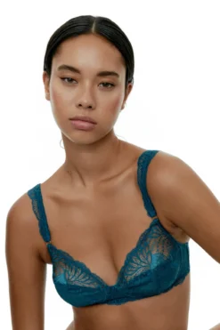 Bralette de fio falso azul Eleanor Legion