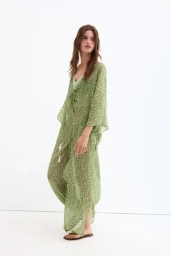 Caftan estampado