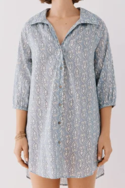 Caftán túnica estampado