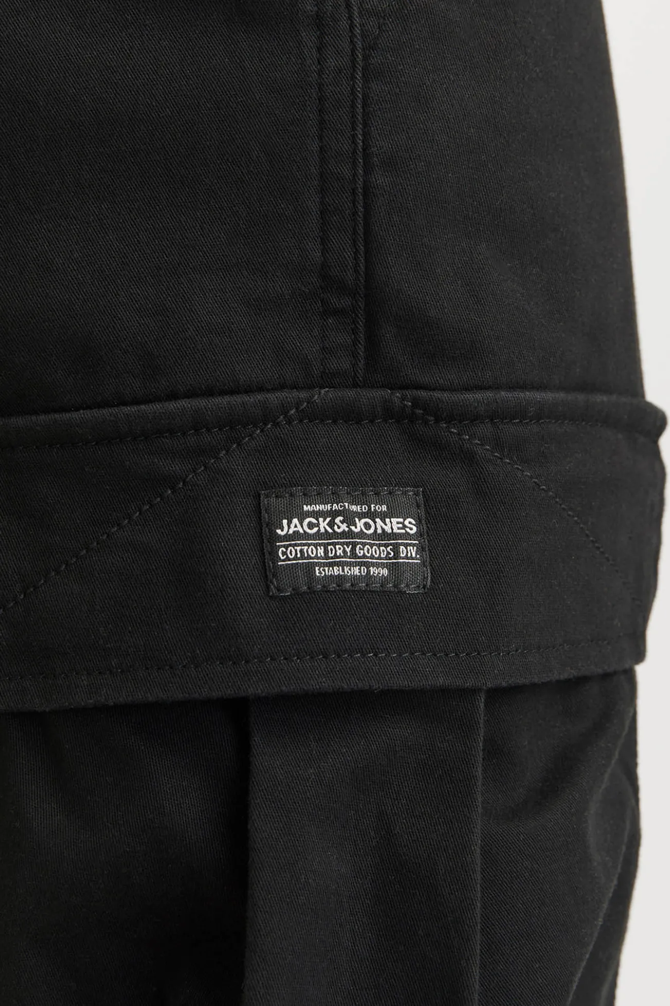Calça cargo com ajuste relaxado