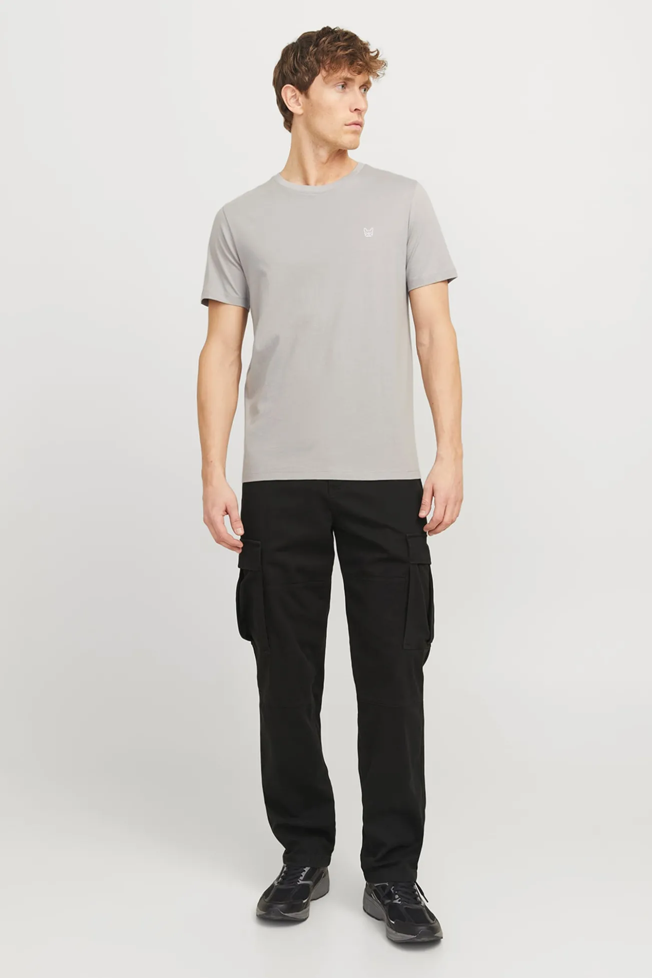 Calça cargo com ajuste relaxado