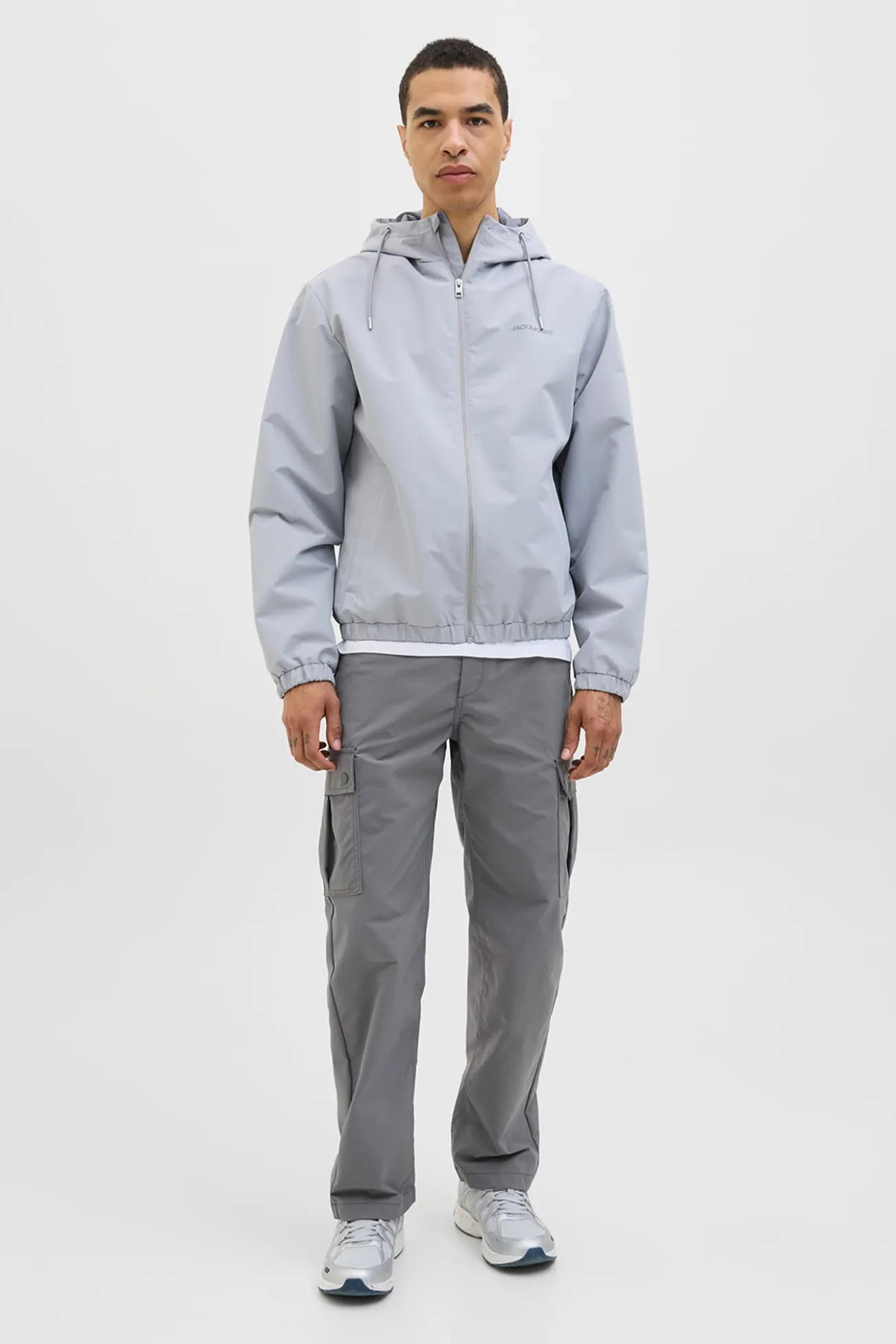 Calça cargo com ajuste relaxado
