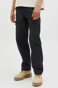 Calça cargo com ajuste relaxado