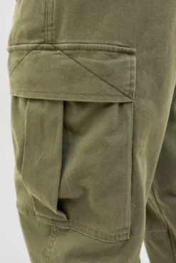 Calça cargo com ajuste relaxado