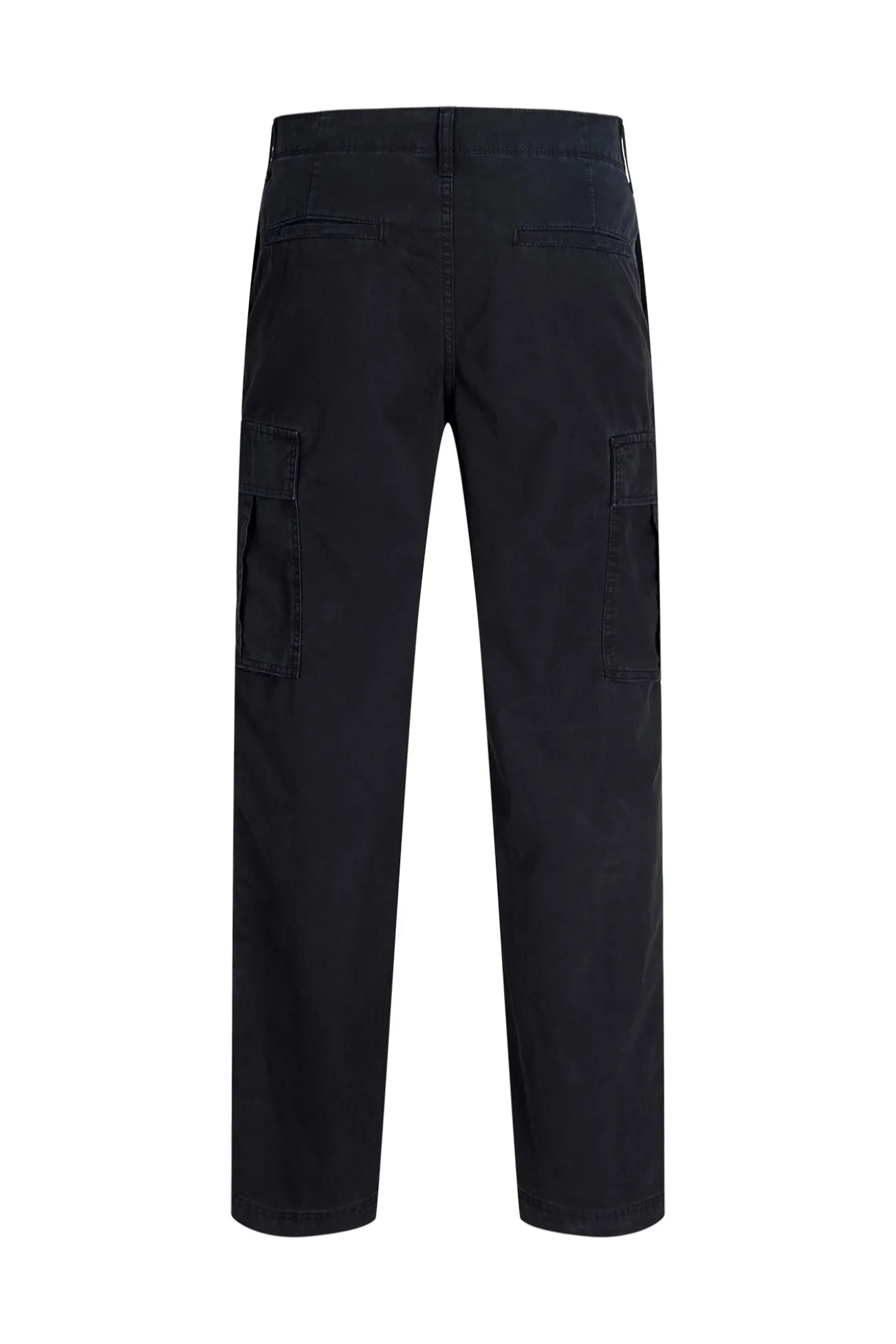 Calça cargo em algodão de cintura média