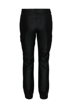 Calça cargo encerada