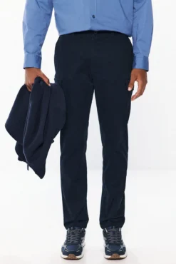 Calça cargo slim fit confortável