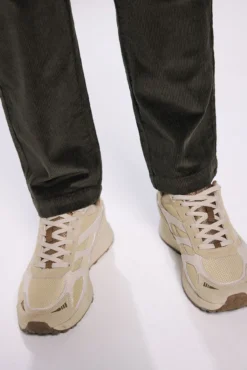 Calça cargo slim fit de veludo