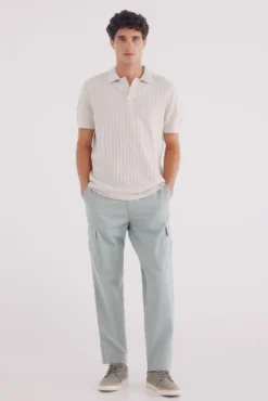 Calça cargo xadrez